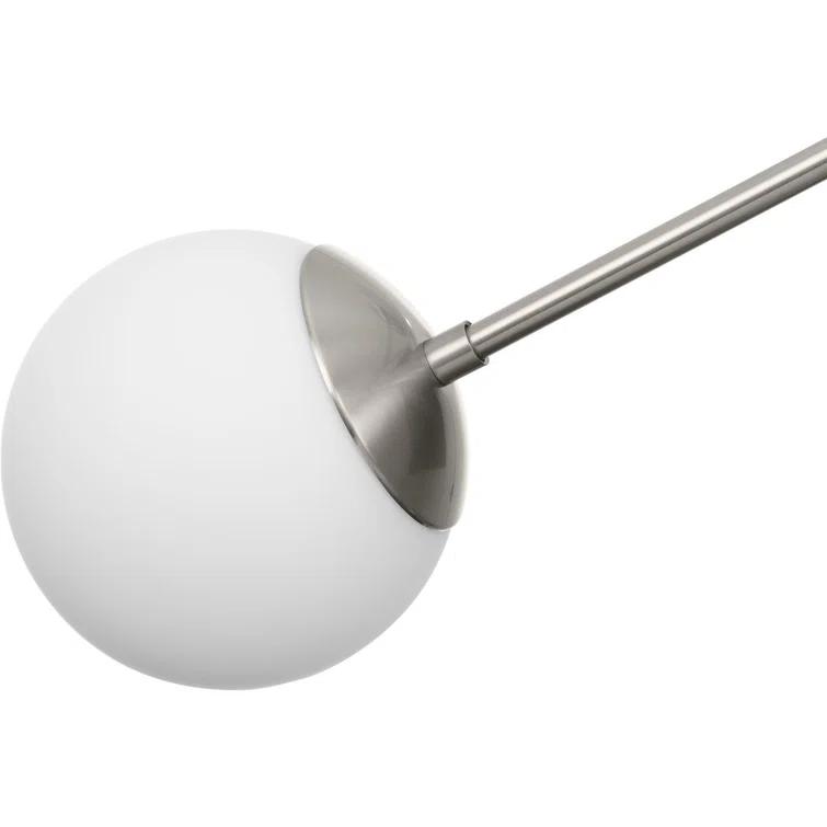 Hilrich 6 - Light Dimmable Sputnik Modern Linear Chandelier