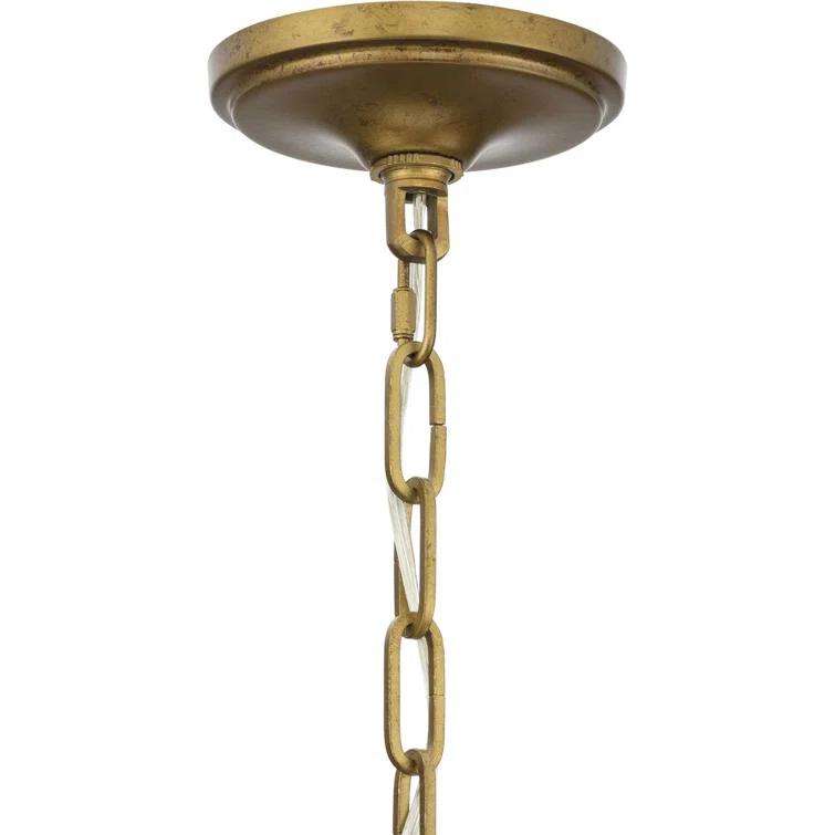 Progress Lighting Loretta 9 - Light Dimmable Tiered Chandelier