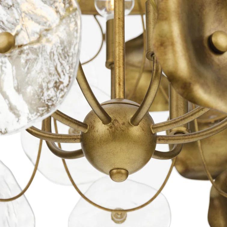 Progress Lighting Loretta 9 - Light Dimmable Tiered Chandelier