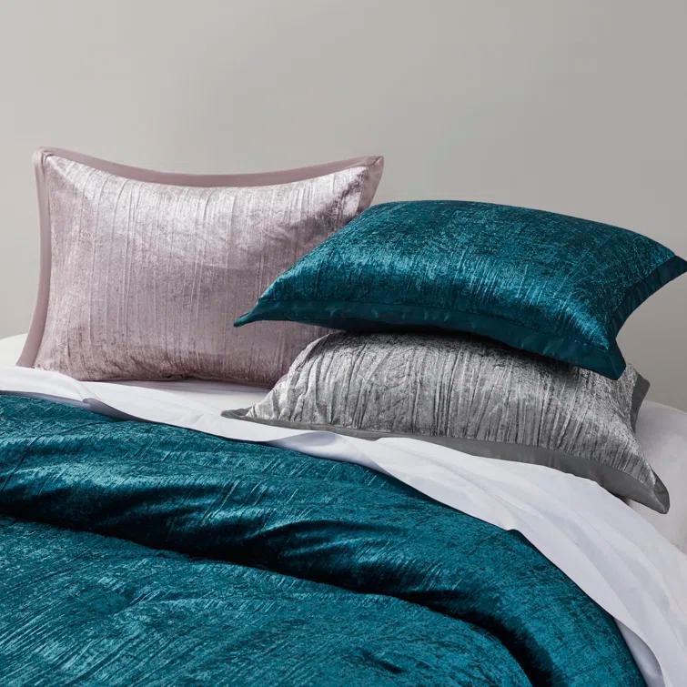 Madison Park Lee 5 Piece Crinkle Velvet Comforter Set