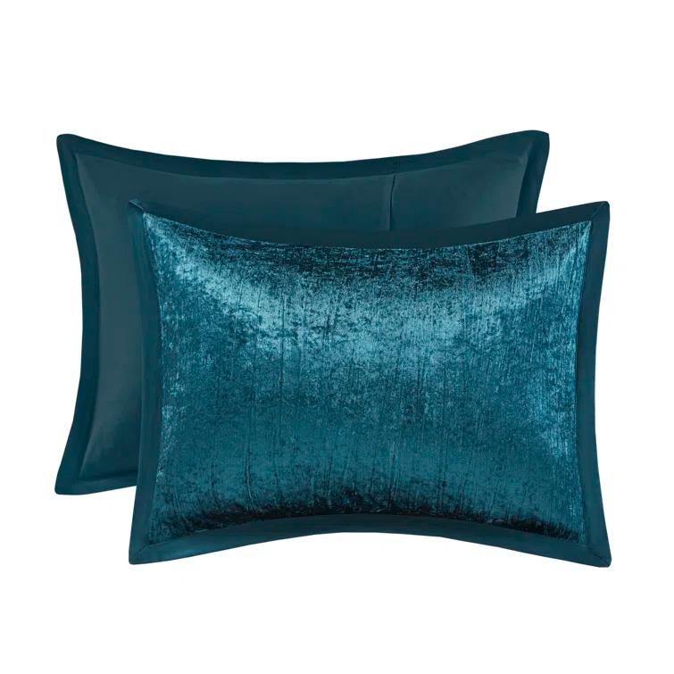 Madison Park Lee 5 Piece Crinkle Velvet Comforter Set