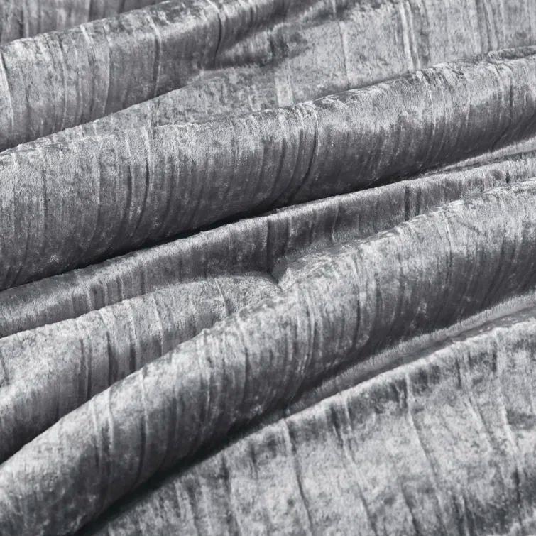 Madison Park Lee 5 Piece Crinkle Velvet Comforter Set