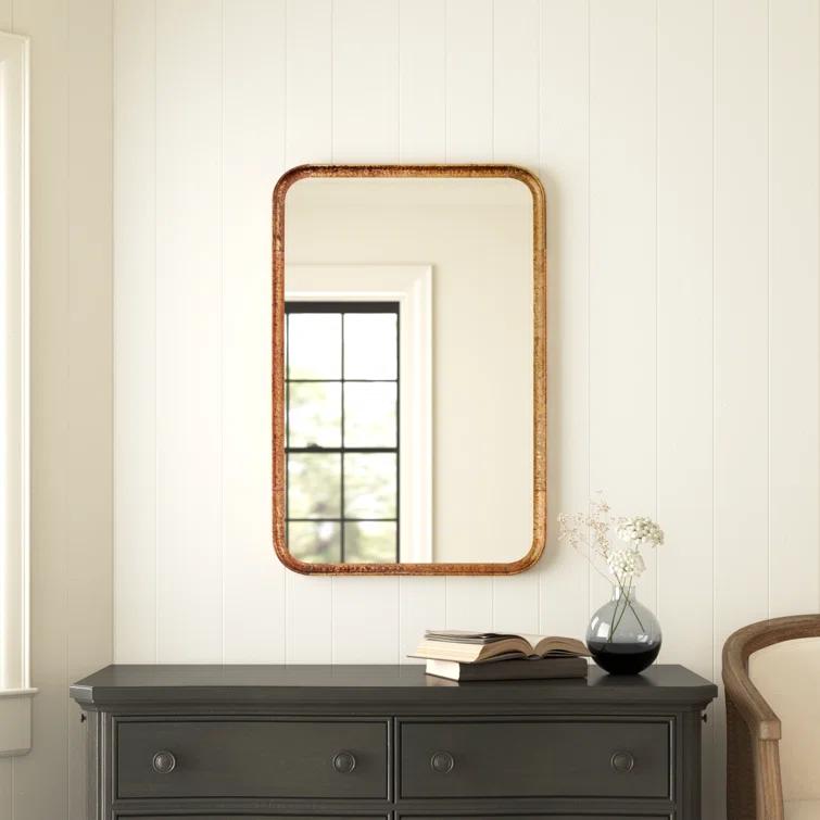 Reese Mirror - Gold Leaf