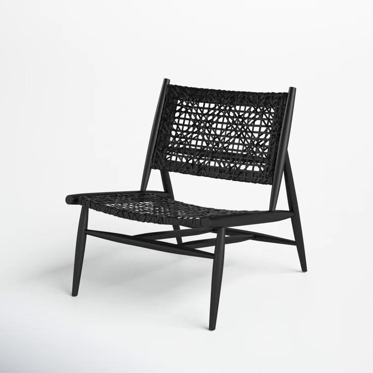 Kazbah Genuine Leather Side Chair