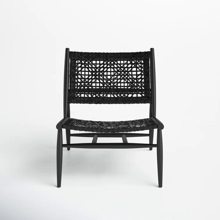 Kazbah Genuine Leather Side Chair