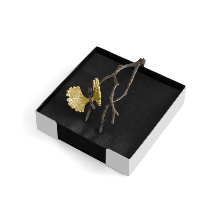 Michael Aram Butterfly Ginkgo Napkin Holder | Perigold