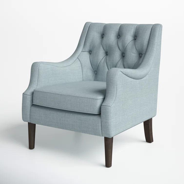 Anatonia 29.25" Wide Tufted Wingback Chair