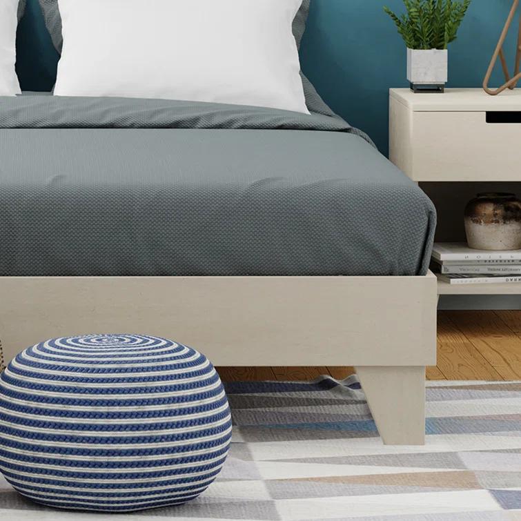 Dedrie Solid Wood Bed