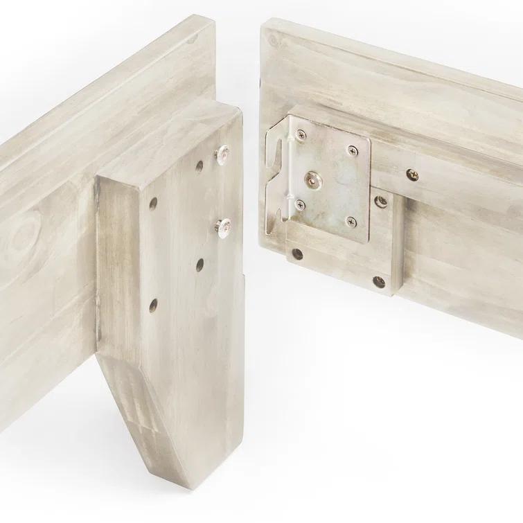 Dedrie Solid Wood Bed