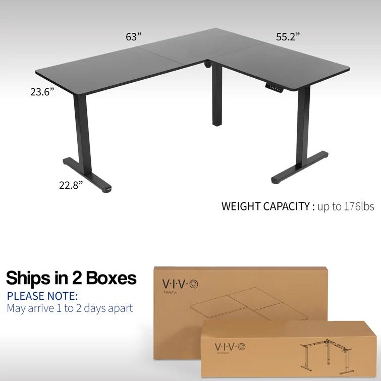 Vivo VIVO Electric Corner Standing Desk