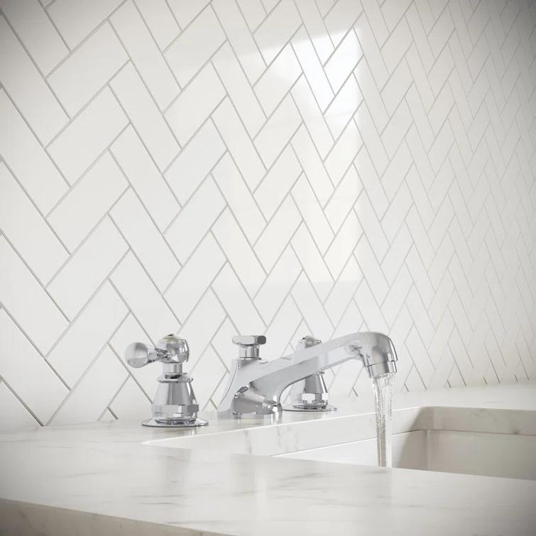 Carlson Widespread 2-handle Bathroom Faucet with Drain Assembly