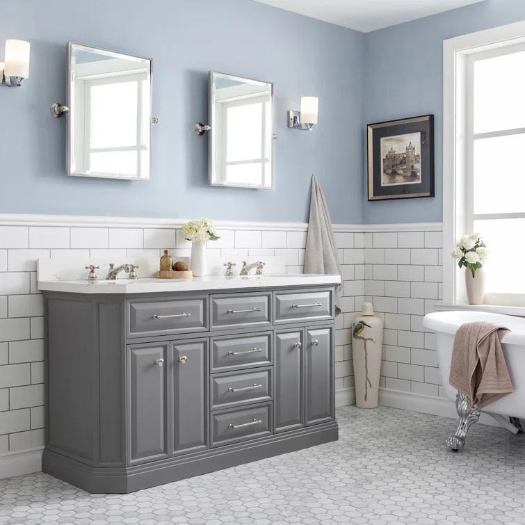 Carlson Widespread Bathroom Faucet with Drain Assembly