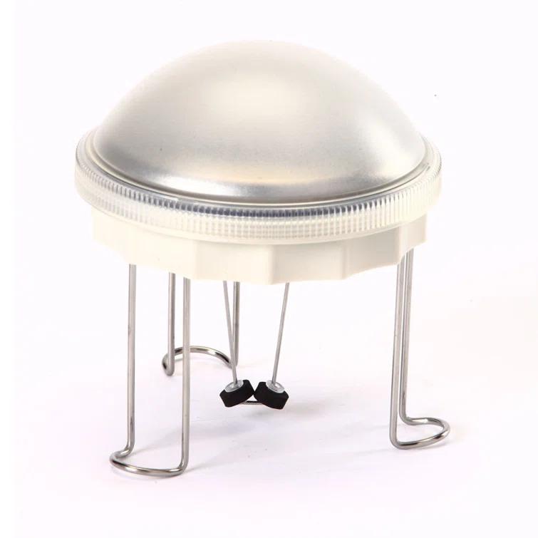 Water Wiggler Bird Bath Water Agitator, Includes Rainbow Night Light