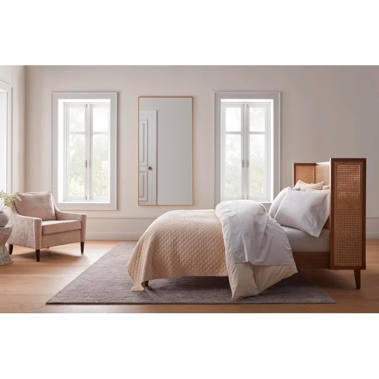 Jeni Platform Bed - Natural / Queen
