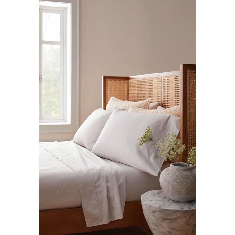 Jeni Platform Bed - Natural / Queen