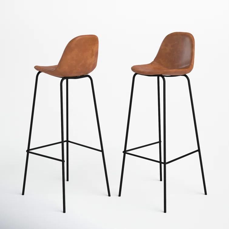 Kody Vegan Leather Bar & Counter Stool