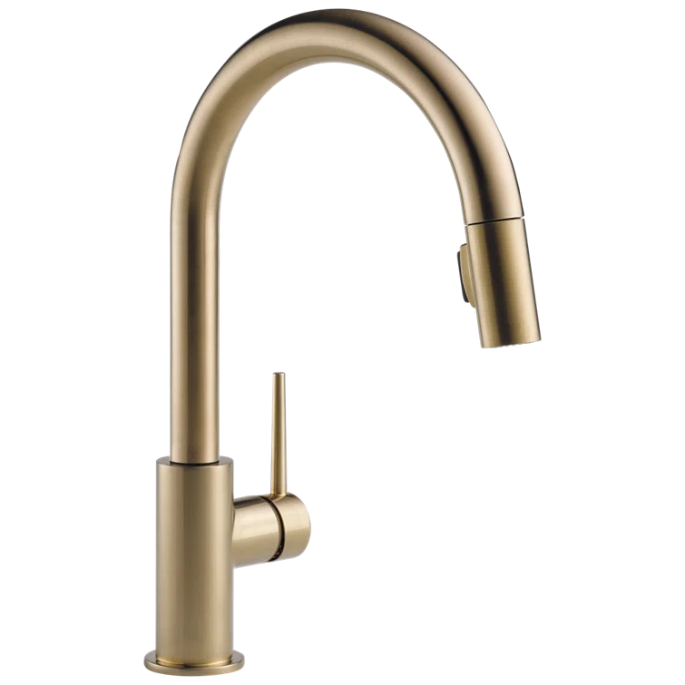 Trinsic Pull Down Sprayer Kitchen Sink Faucet, Single Handle Kitchen Faucet