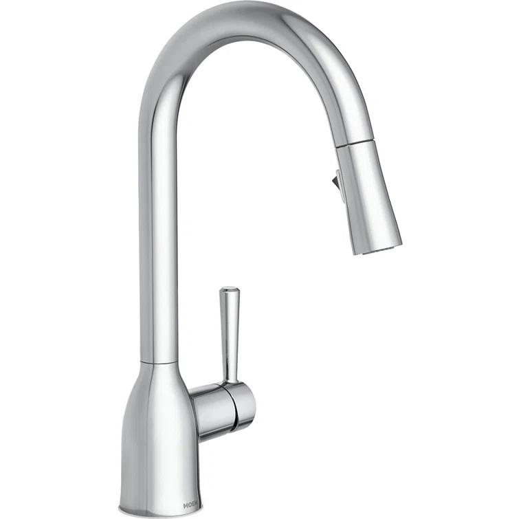 Adler Pull Down Single Handle Kitchen Faucet with Accessories