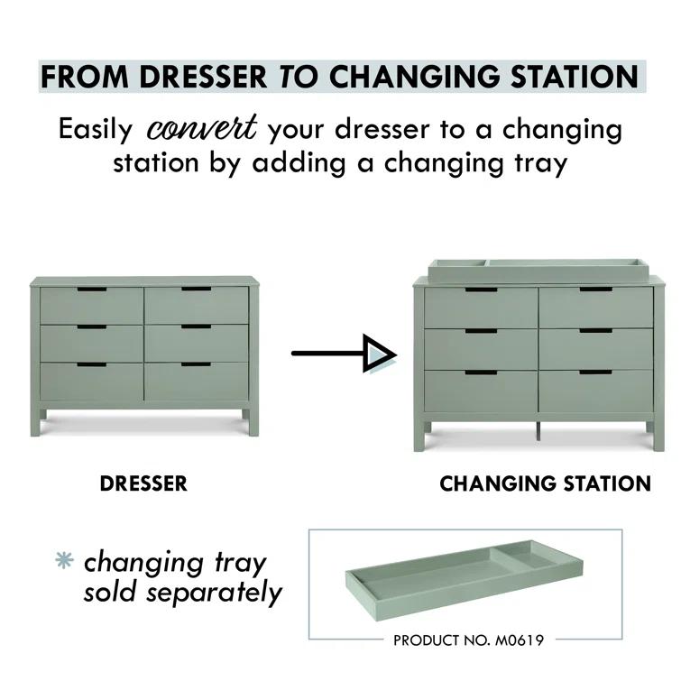 Colby 6-Drawer Dpuble Dresser