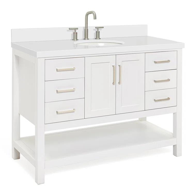 Magnolia 49" Single Bathroom Vanity Set