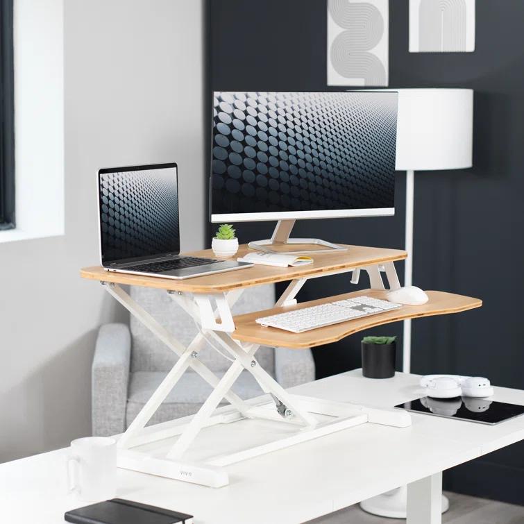 VIVO Height Adjustable Standing Desk Converter (DESK-V000K Series)