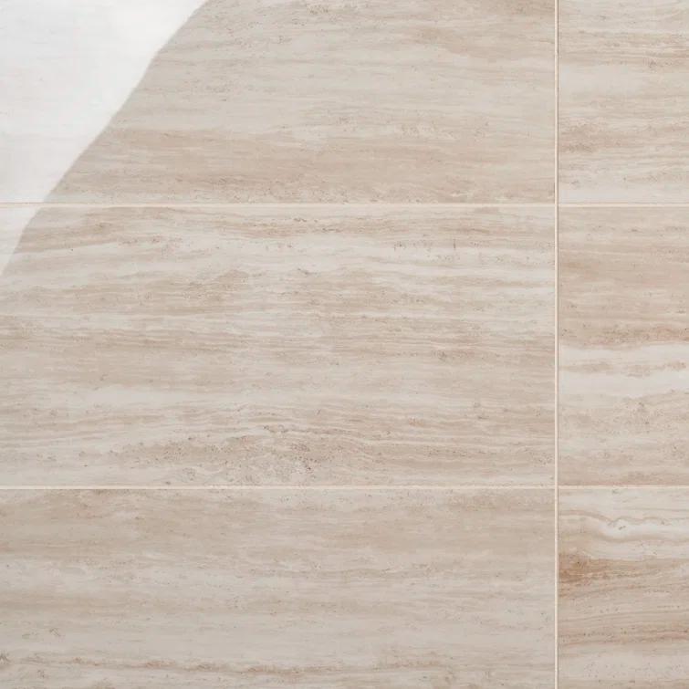 Roswell 11.72 in. x 23.69 in. Polished Porcelain Floor and Wall Tile (15.5 Sq. Ft. / Case)