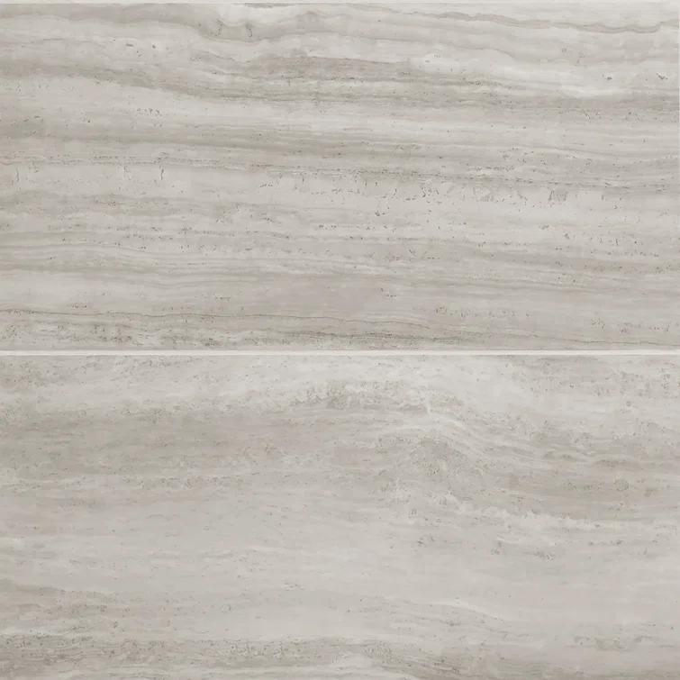 Roswell 11.72 in. x 23.69 in. Polished Porcelain Floor and Wall Tile (15.5 Sq. Ft. / Case)