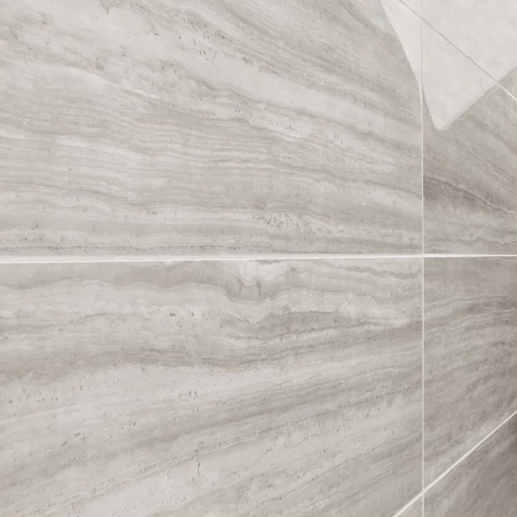 Roswell 11.72 in. x 23.69 in. Polished Porcelain Floor and Wall Tile (15.5 Sq. Ft. / Case)