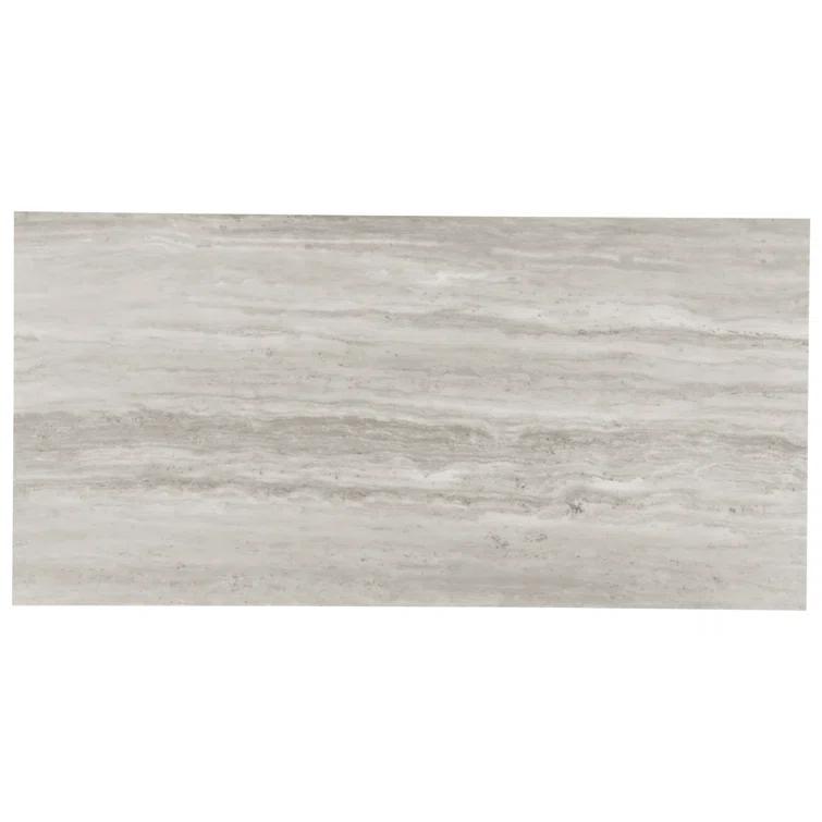 Roswell 11.72 in. x 23.69 in. Polished Porcelain Floor and Wall Tile (15.5 Sq. Ft. / Case)