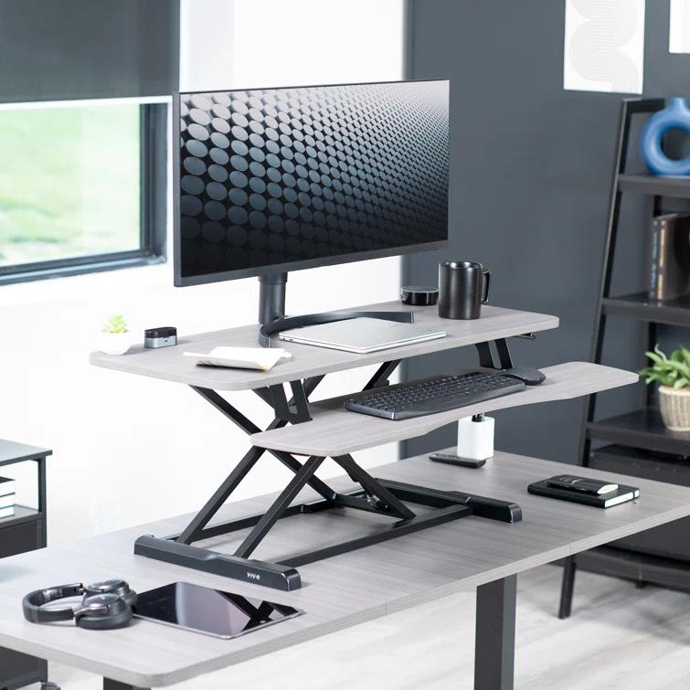 VIVO Height Adjustable Standing Desk Converter (DESK-V000K Series)