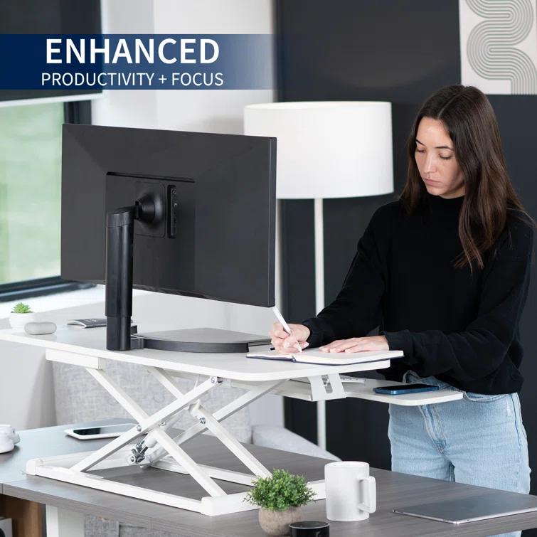 VIVO Height Adjustable Standing Desk Converter (DESK-V000K Series)