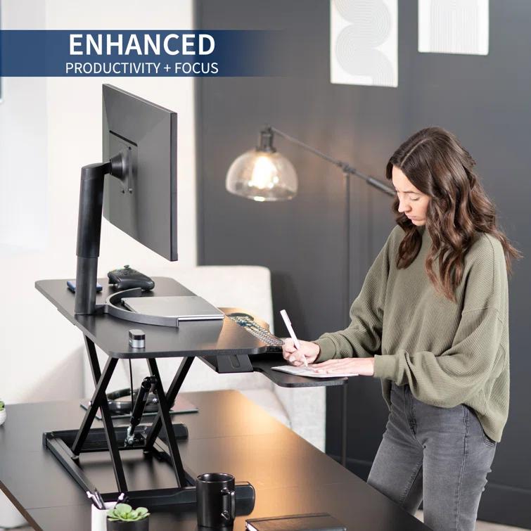 VIVO Height Adjustable Standing Desk Converter (DESK-V000K Series)