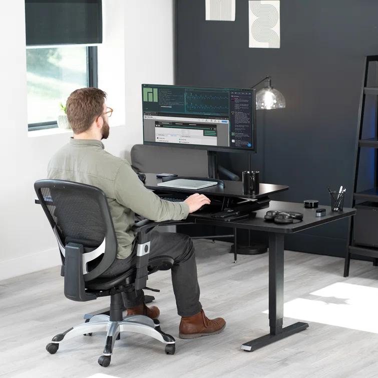 VIVO Height Adjustable Standing Desk Converter (DESK-V000K Series)