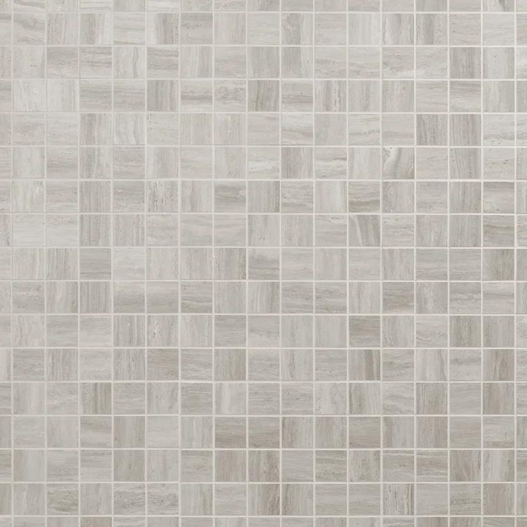 Roswell 12" x 12" Porcelain Mosaic Sheet Wall & Floor Tile (0.96 Sq. Ft. / Each)