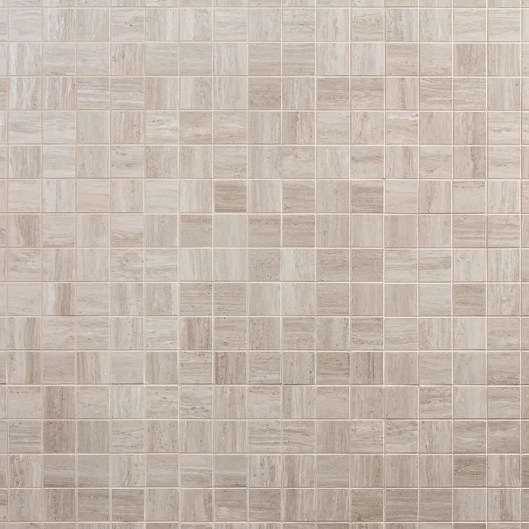 Roswell 12" x 12" Porcelain Mosaic Sheet Wall & Floor Tile (0.96 Sq. Ft. / Each)