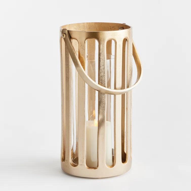 Plum & Post Huxley Hurricane Candle Holder Short