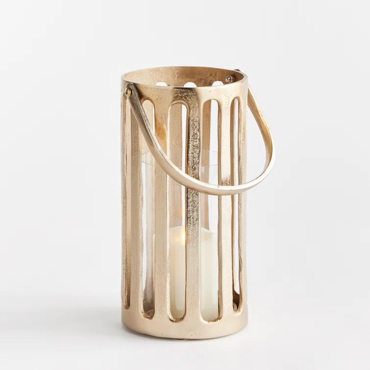 Plum & Post Huxley Hurricane Candle Holder Short