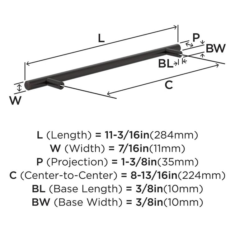 Bar Pulls Center to Center Bar Pull
