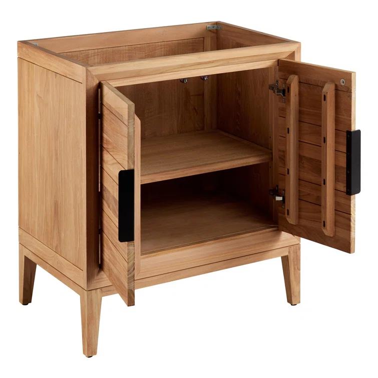 30" Aliso Single Bathroom Vanity Set with Rectangular Undermount Sink