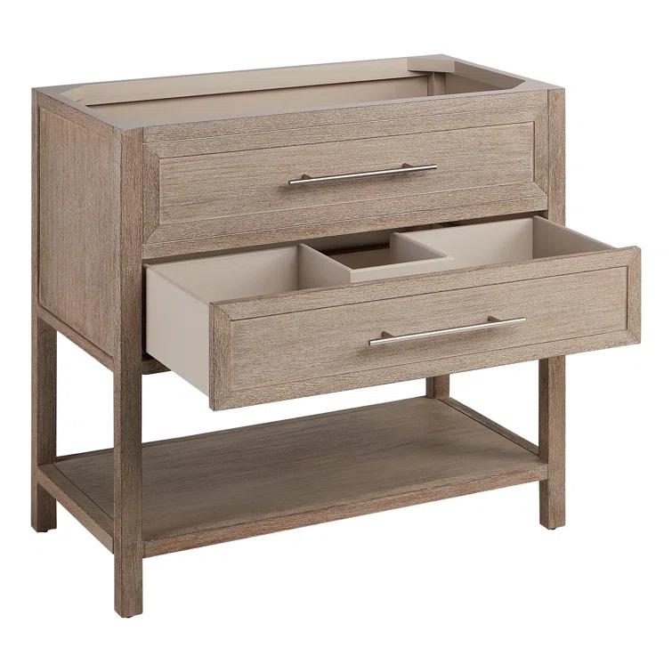36" Robertson Single Bathroom Vanity Set with Oval Undermount Sink