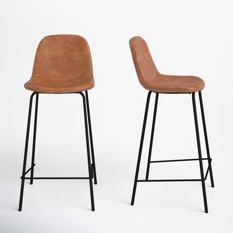 Kody Vegan Leather Bar & Counter Stool