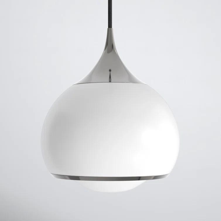 Kegan Single Light Glass Dimmable Pendant