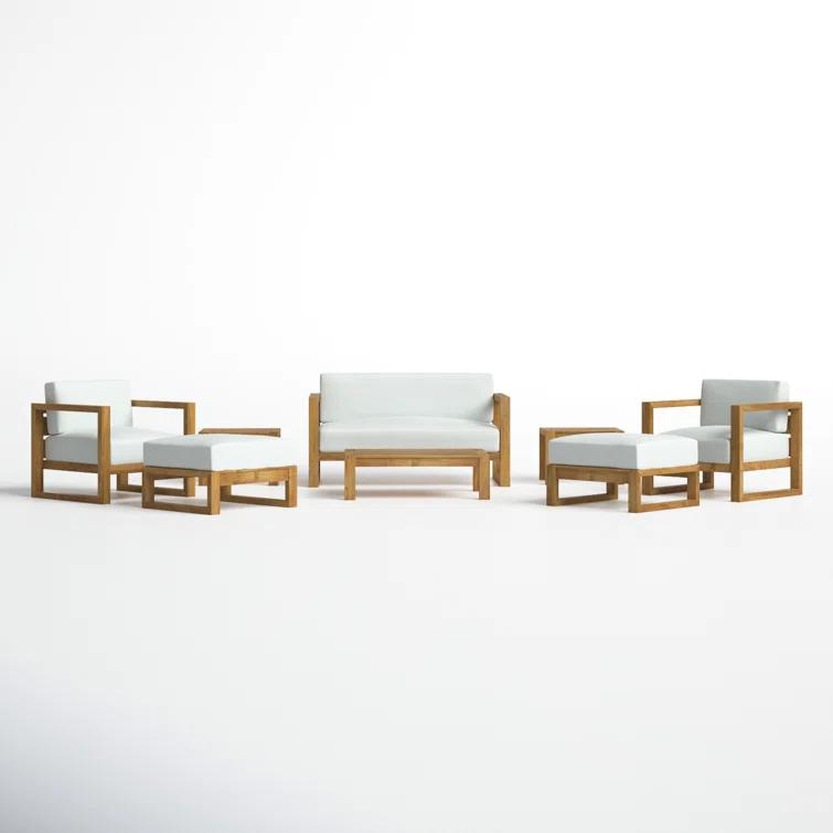 Cambridge 8 Piece Outdoor Patio Teak Set