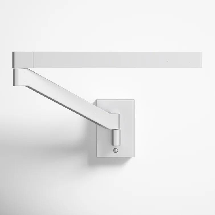 Joziah Single Light Aluminum Dimmable LED Swing Arm Sconce