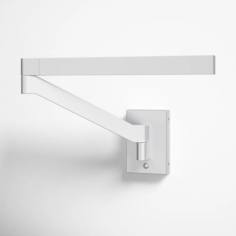 Joziah Single Light Aluminum Dimmable LED Swing Arm Sconce