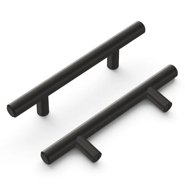 Bar Pulls Kitchen Cabinet Handles, Solid Core Drawer Pulls for Cabinet Doors, 3"