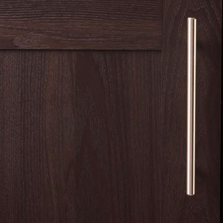 Bar Pull Kitchen Cabinet Handles, Solid Core Drawer Pulls for Cabinet Doors, 6-5/16" (160mm)