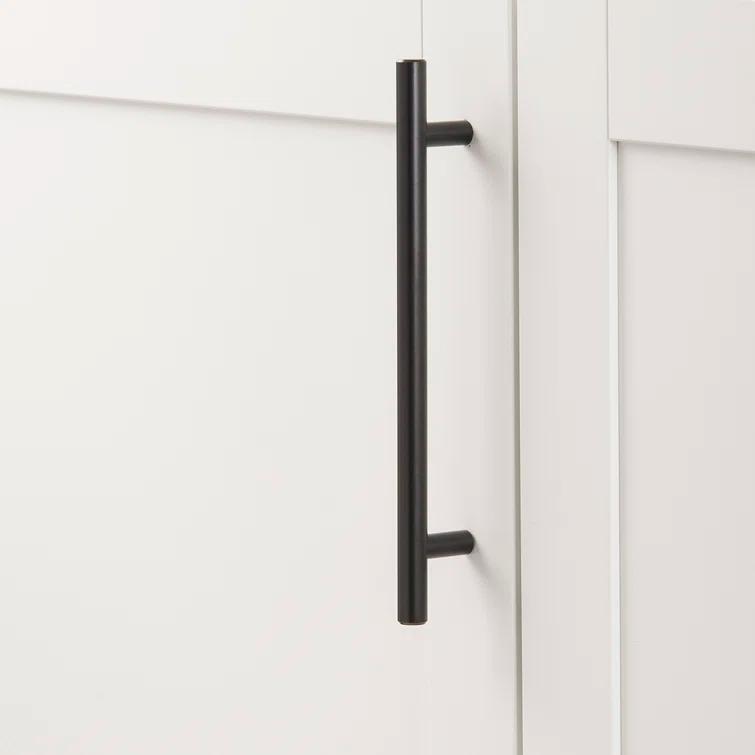 Bar Pull Kitchen Cabinet Handles, Solid Core Drawer Pulls for Cabinet Doors, 6-5/16" (160mm)