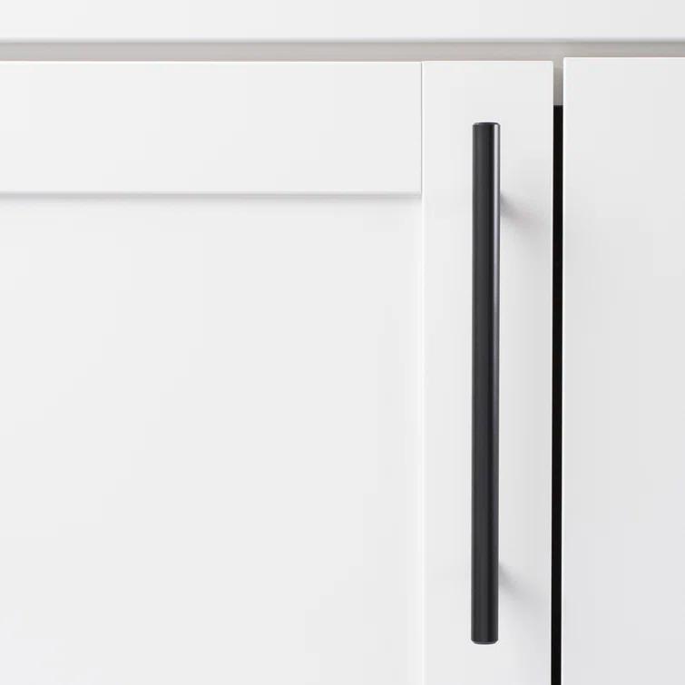 Bar Pull Kitchen Cabinet Handles, Solid Core Drawer Pulls for Cabinet Doors, 6-5/16" (160mm)