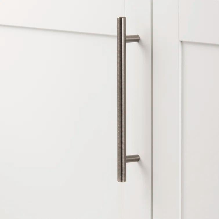 Bar Pull Kitchen Cabinet Handles, Solid Core Drawer Pulls for Cabinet Doors, 6-5/16" (160mm)